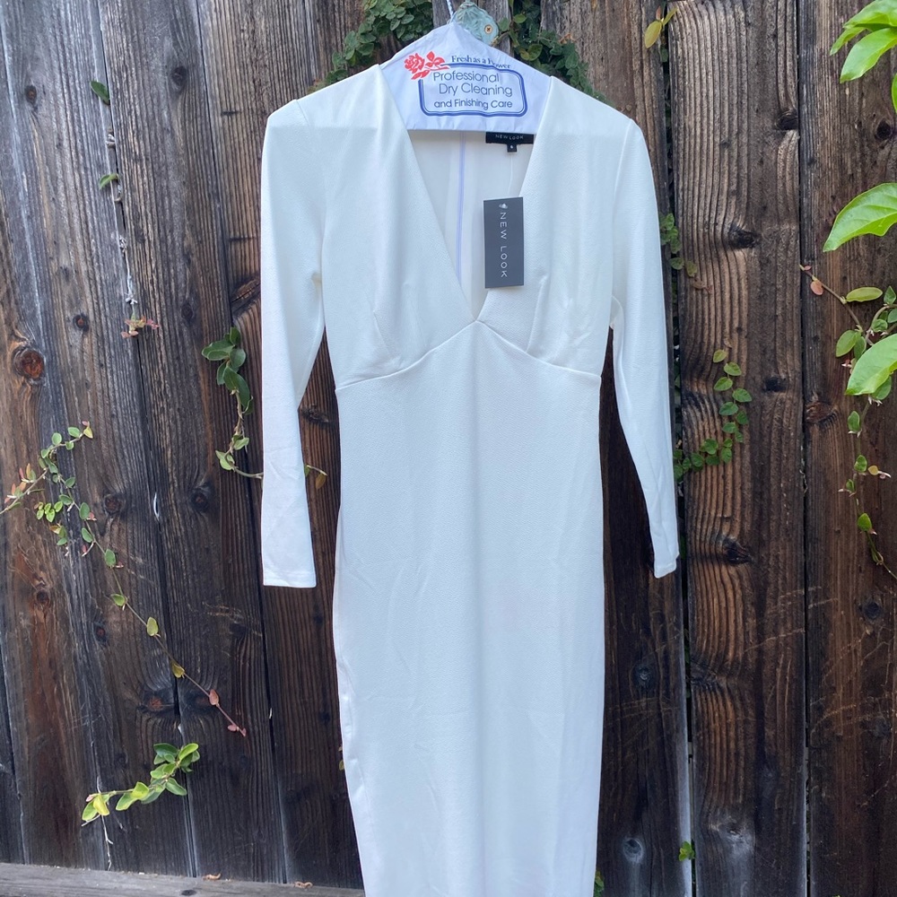 New Look white dress